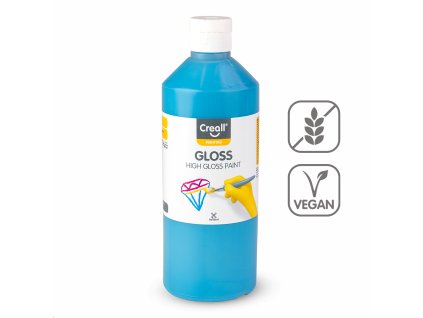 Farba s vysokým leskom Gloss, 500 ml, tyrkysová