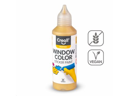 Farba na sklo Window color, 80 ml, zlatá