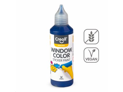 Farba na sklo Window color, 80 ml, tmavomodrá