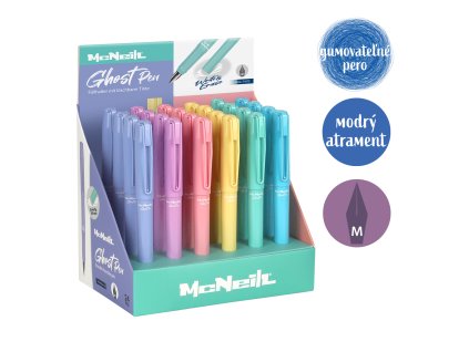 Gumovateľné plniace pero McNeill - Pastel