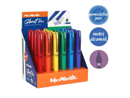 Gumovateľné plniace pero McNeill - Color