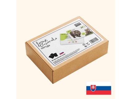 lesne zvieratka karty web SK jazyk