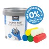 Modelovacia hmota Super soft, 450 g, téglik, mix farieb