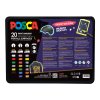 Súprava popisovačov PC-1M/PC-3M/PC-5M, GROOVY, PC-1M: 6 ks, PC-3M: 7 ks, PC-5M: 7 ks, mix farieb (20 ks)