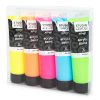 Súprava fluorescenčných akrylových farieb Studio acrylics, 5 × 120 ml, mix farieb
