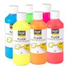 Súprava temperových farieb Fluor, 6 × 250 ml, mix farieb