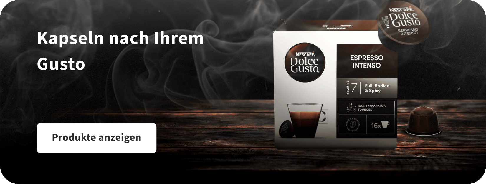 Kapseln nach Ihrem Gusto