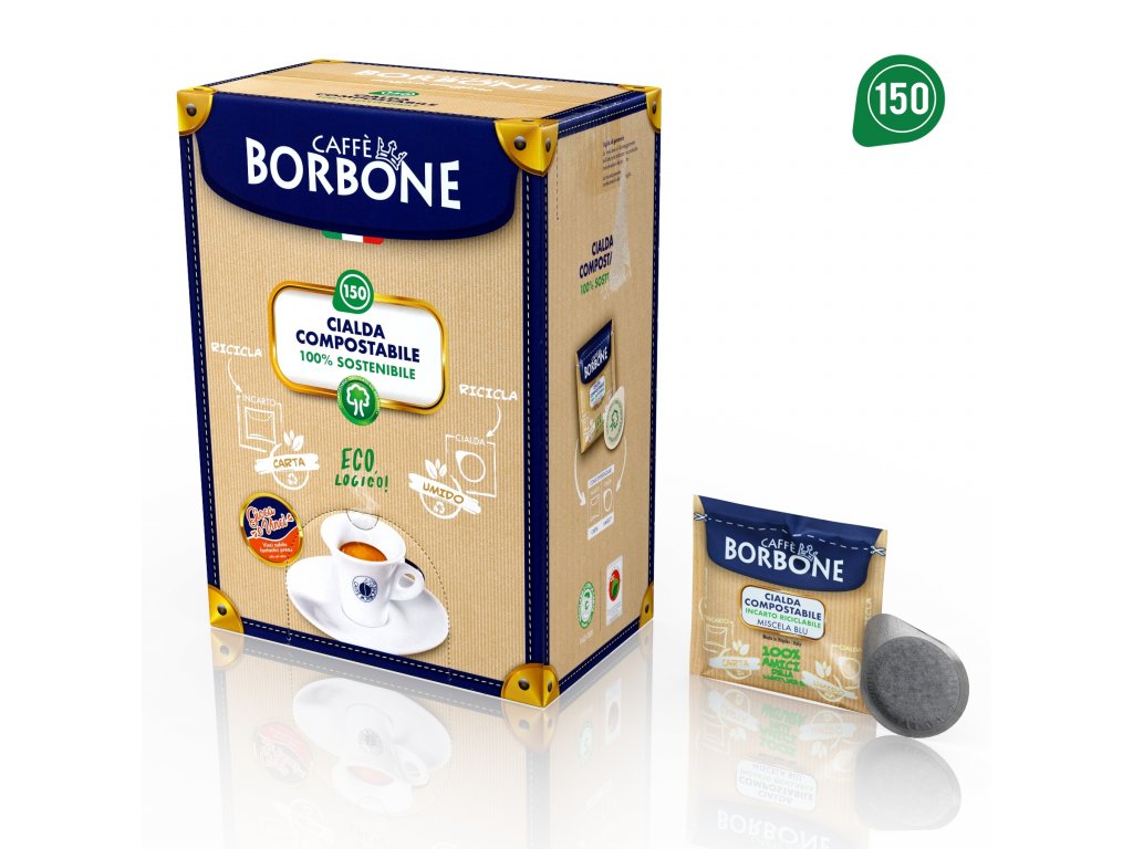 Caffé Borbone Miscela Blu E.S.E.-Pads 150Stk.