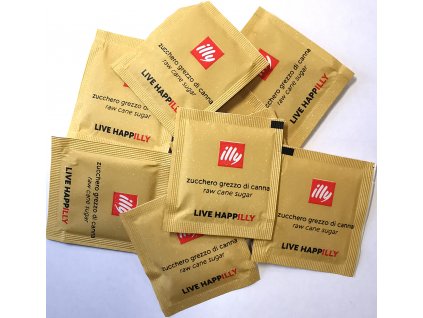 illy cukr hnědý 2500ks 7,5kg nejkafe cz
