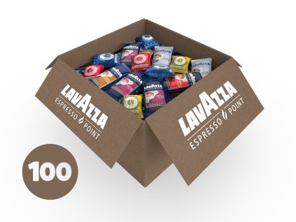 Test BOX 100 kávových kapslí do Lavazza Espresso Point 1 ks