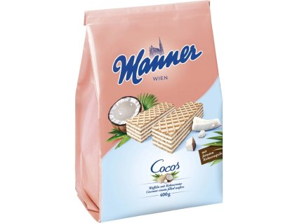 Nejkafe manner cocos schnitten krupave oplatky baleni 400g