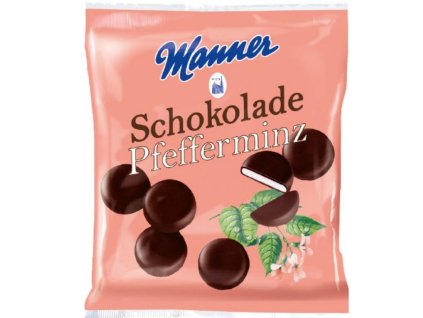 Manner Schokolade Pfefferminz 150 g nejkafe cz