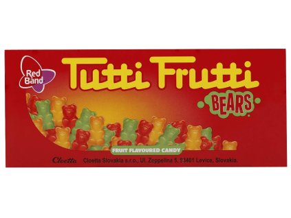 red band tutti frutti bonbony bears 48 15g nejkafe cz