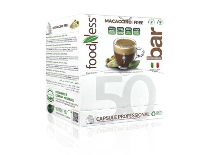 FoodNess Macaccino Maca für Dolce Gusto Kapseln 50 Stück