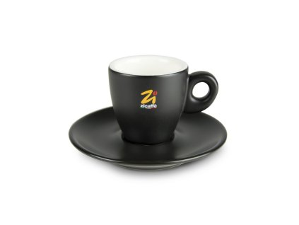 Zicaffe šálek na espresso černý nejkafe cz