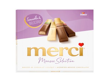 Merci Mousse Selection Fialové Pěnový Mix 210 g