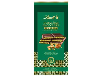 Lindt Dubajská čokoláda hořká 145 g