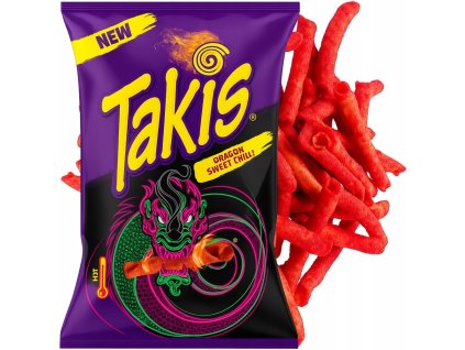 Takis Fuego Dragon Sweet Chilli Tortila Chips 100 g