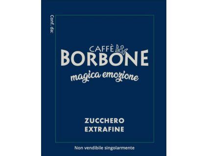 Caffe Borbone cukr bílý 1250 x 4 g