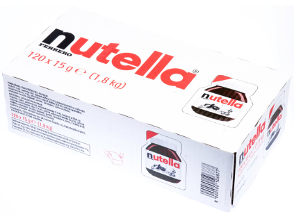 Ferrero Nutella karton 120 x 15 g