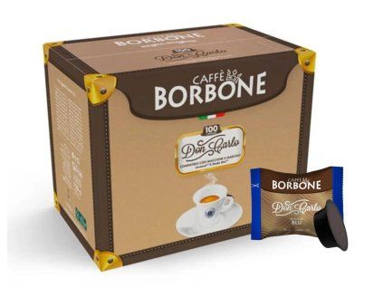 kapsle caffe borbone blu do lavazza a modo mio 100 ks