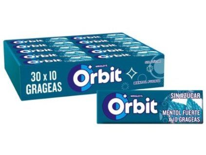 orbit strong menthol gums