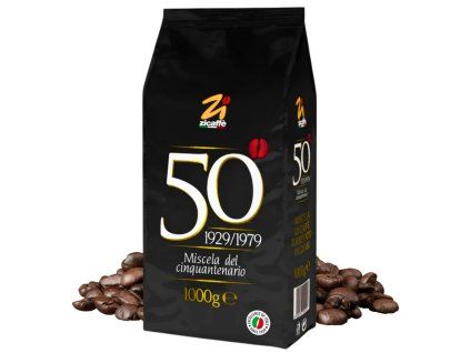 zicaff cinquantenario zrnkova kava 1 kg