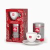 illy set kava a hrnek