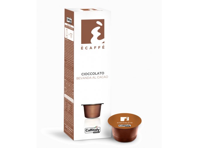 Caffitaly Ècaffè Cioccolato Bevanda al Cacao Kakaokapseln 10 Stück