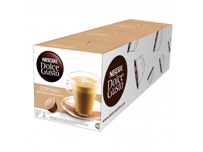 Kapseln Nescafé Dolce Gusto® Cortado 3-PACKUNG