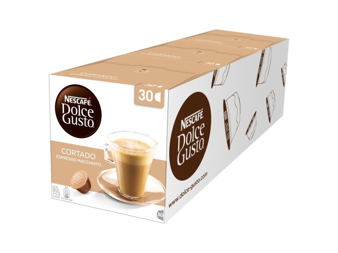 KAPSELN NESCAFÉ Dolce Gusto® CORTADO 3-PACKUNG XXL