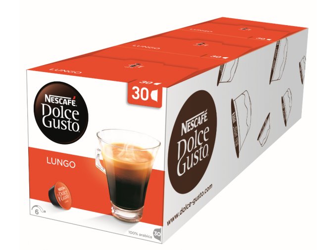KAPSELN NESCAFÉ Dolce Gusto® LUNGO 3-PACKUNG XXL