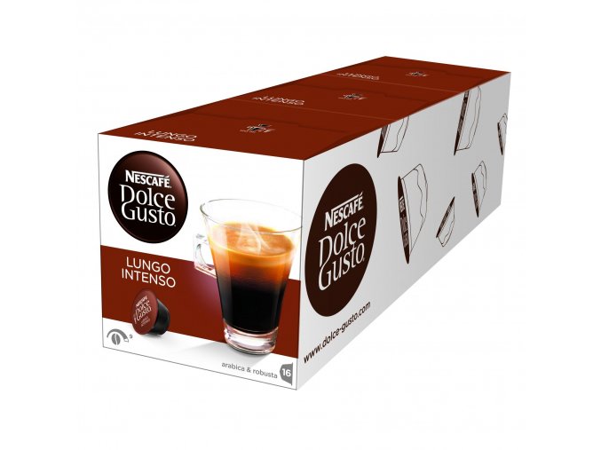 Kapseln Nescafé Dolce Gusto® Lungo Intenso 3-PACKUNG