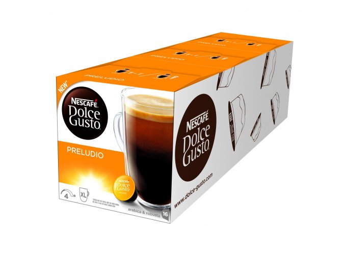 Kapseln Nescafé Dolce Gusto® Preludio 3-PACKUNG