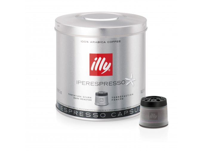 Illy IperEspresso Dark Kaffeekapseln 100% Arabica 21 Stück