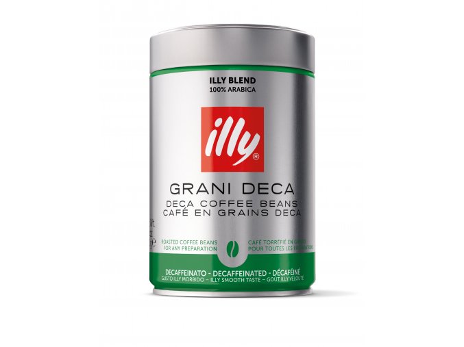 Illy Decaffeinated (entkoffeinierter Kaffee) Kaffeebohnen 100% Arabica 250g