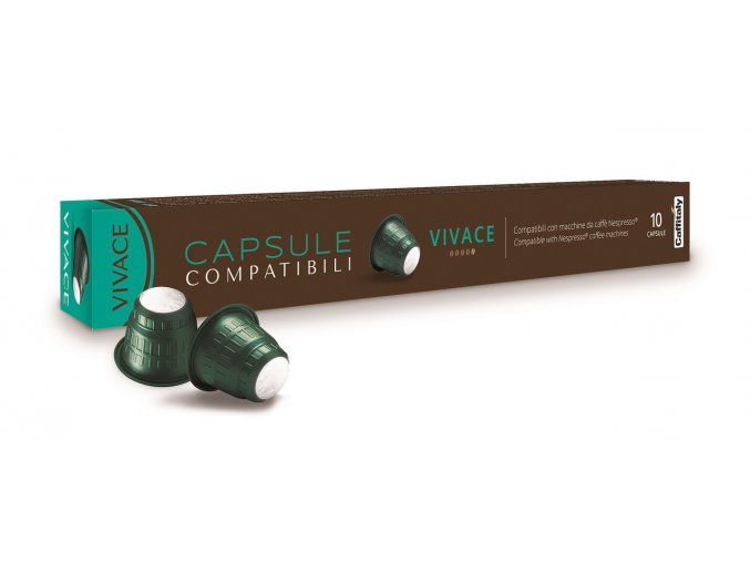 Caffitaly Vivace Nespresso® Kapseln von bester Qualität 10 Stück