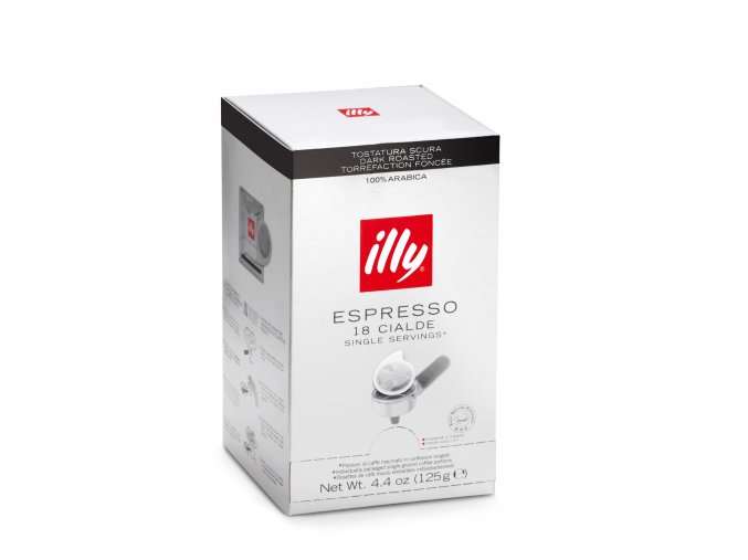E.S.E. Kaffeepads Illy Espresso Dark 100% Arabica 18 Stück