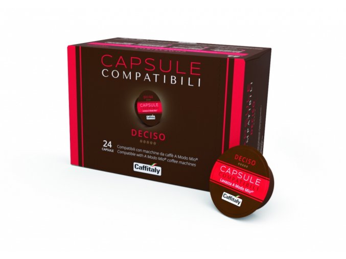 Caffitaly Deciso Lavazza A Modo Mio® Kapseln 24 Stück