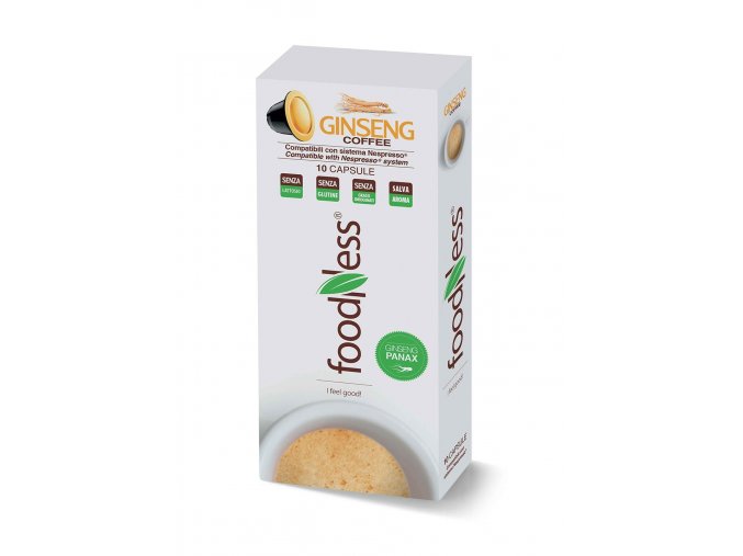 FOODNESS GINSENG KAFFEE KAPSELN FÜR Nespresso® 10 STÜCK