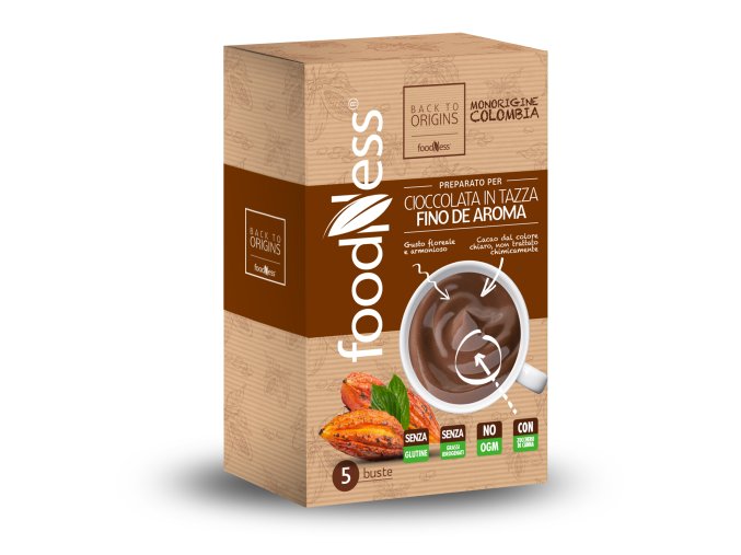 FoodNess Heiße Schokolade Single origine Fino de aroma 150g