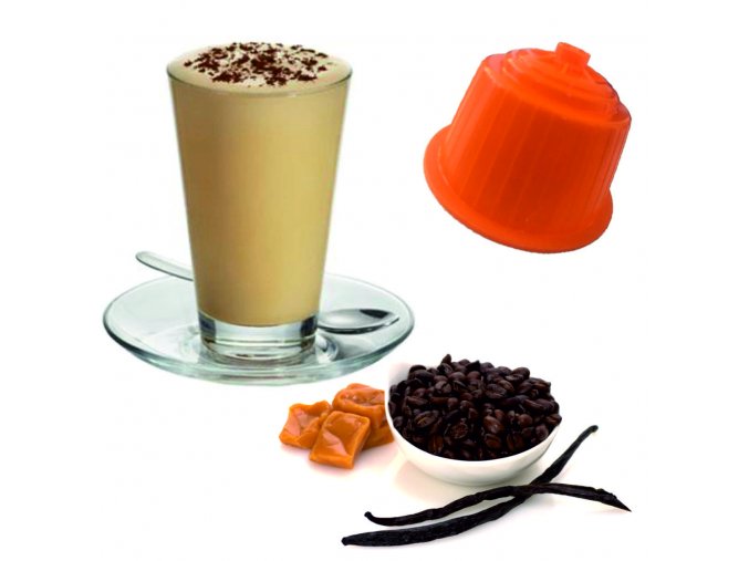 Italfoods Dolce Vita Kapseln Vanille Capuccino 16 Stück