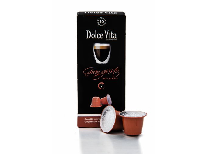 Kapseln Italfoods Dolce Vita Gran Gusto für Nespresso® 10 Stück