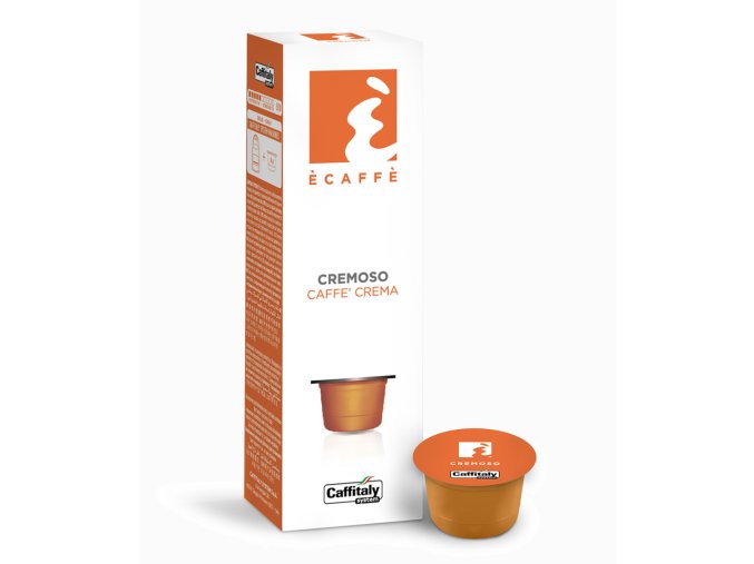 Caffitaly Ècaffè Cremoso Caffe' Crema Kaffeekapseln 10 Stück