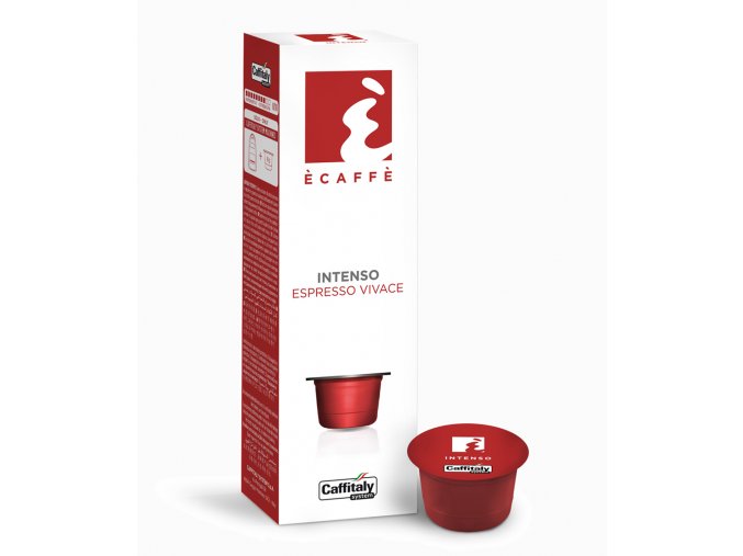 Caffitaly Ècaffè Intenso Espresso Vivace Kaffeekapseln 10 Stück