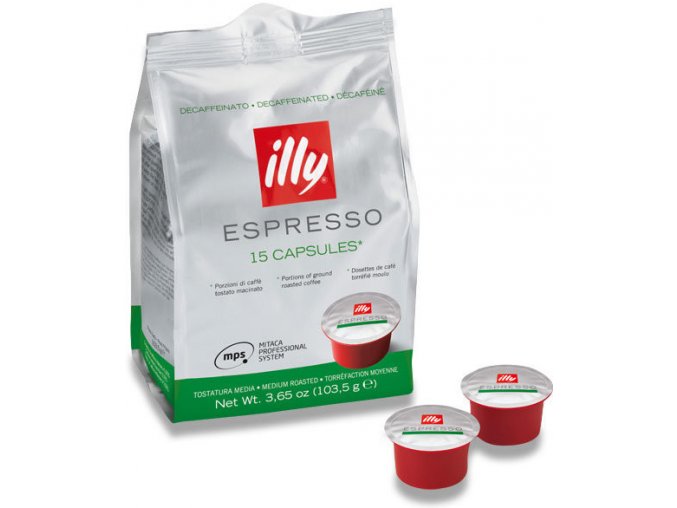 Illy Espresso Kaffeekapseln Mitaca Decaf 15 Stück MPS