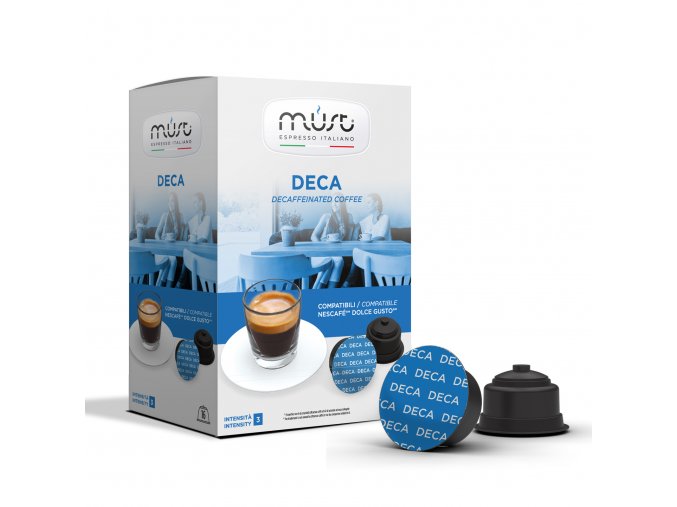 Kapseln Must Deca - Entkoffeinierter Kaffee für Dolce Gusto® 16 Stück