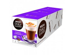 Kapseln Nescafé Dolce Gusto® Choco Caramel 3-PACKUNG