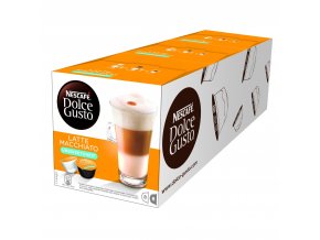 Kapseln Nescafé Dolce Gusto® Latte Macchiato ungesüsst 3-PACKUNG