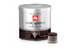 Illy IperEspresso Monoarabica India Kaffeekapseln 100% Arabica 21 Stück